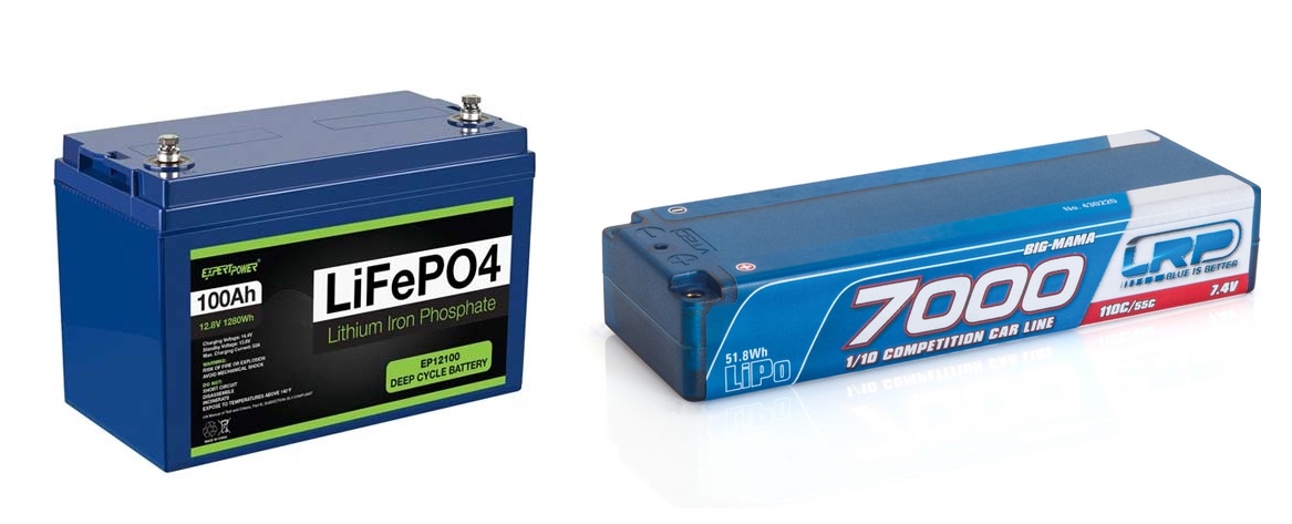 LiFePo4 и LiPo