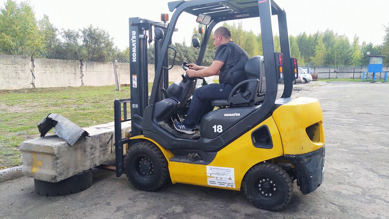 Бензиновый погрузчик KOMATSU FG18Т-21