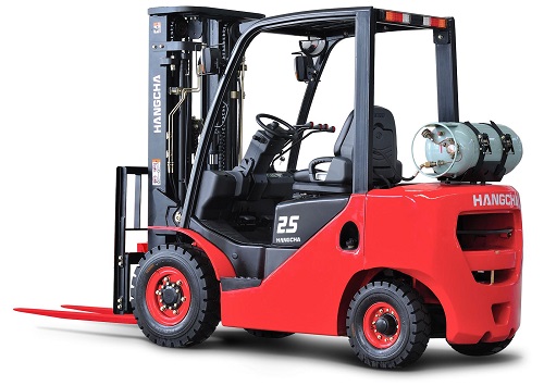 Газ-бензиновый погрузчик Hangcha CPQD18-XRW21F 1,8 т