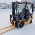 Газ-бензиновый погрузчик Komatsu FG15T-20, 1.5 тонн